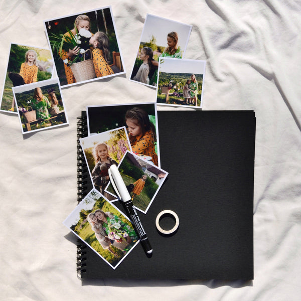 Handmade DIY Scrapbook & Sketchbook Kit – Gift of Memories for Any Occasion